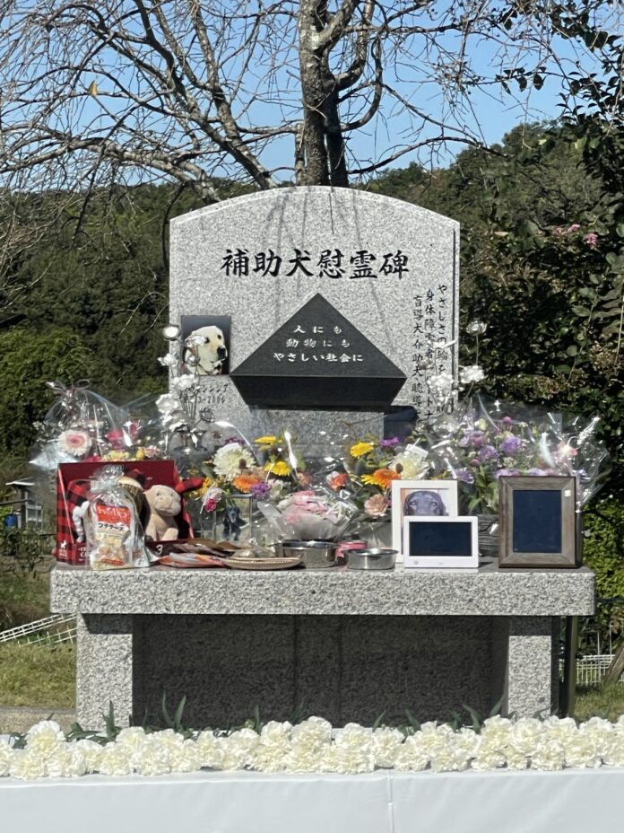 【亡くなった犬たちに感謝と追悼の想いを込めて】日本介助犬協会が慰霊祭を実施のメイン画像