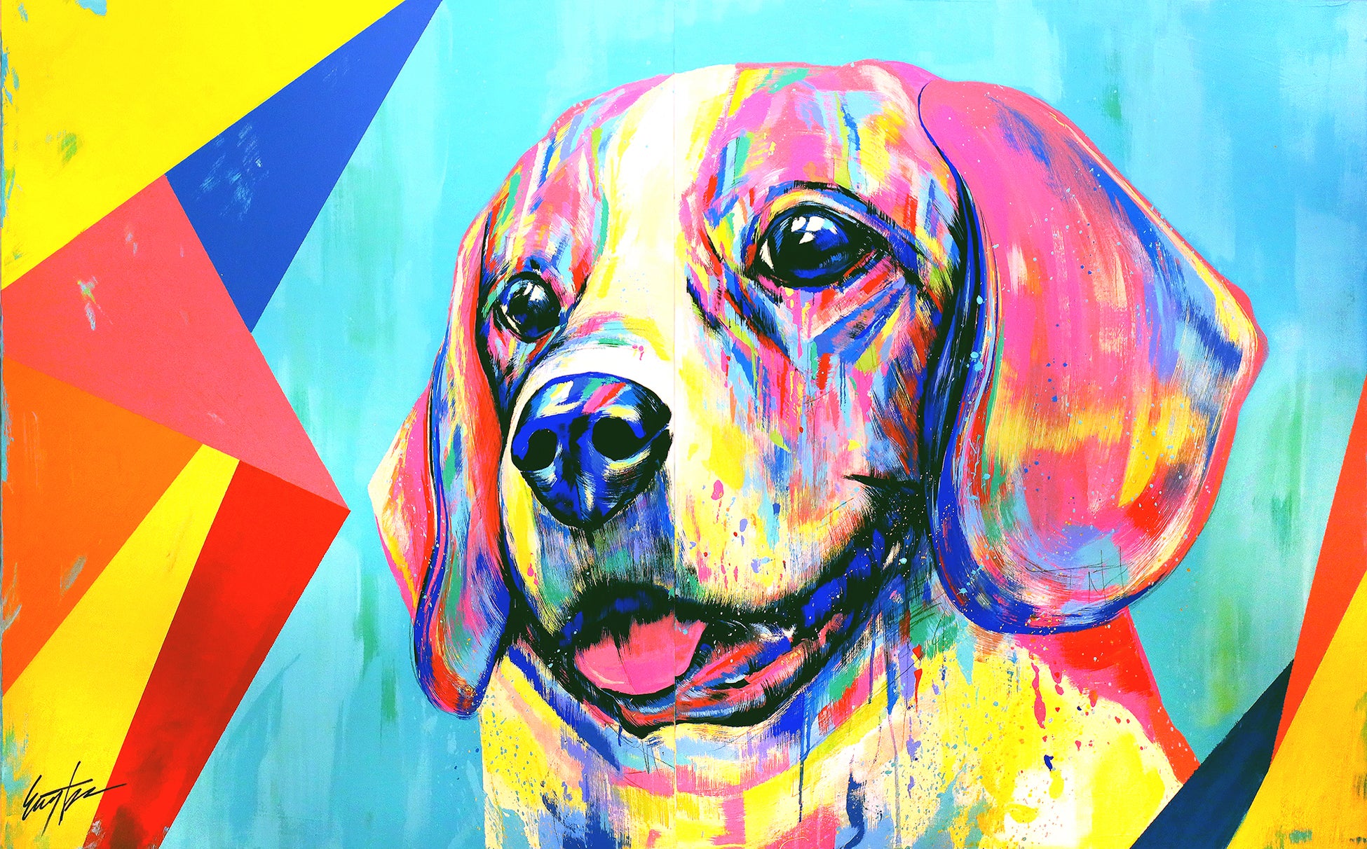 愛犬を現代アートに！国内やN.Y.で活躍中のドッグアーティスト・EIJI TAMURAによる「EIJI TAMURA DOG ART EXHIBITION」大丸神戸店 8階にて11/8より開催のサブ画像2