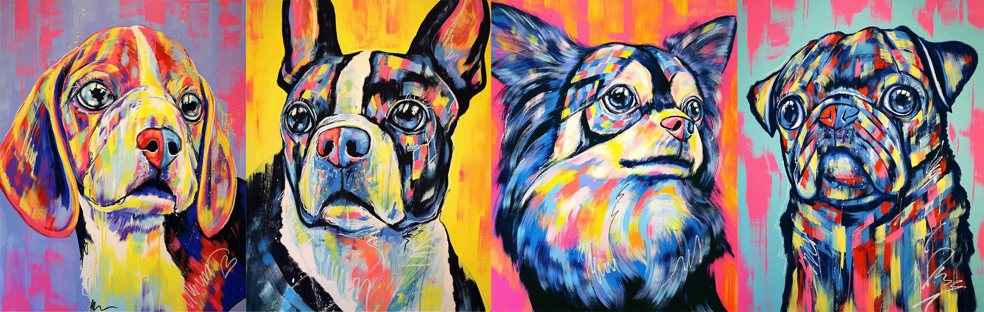 愛犬を現代アートに！国内やN.Y.で活躍中のドッグアーティスト・EIJI TAMURAによる「EIJI TAMURA DOG ART EXHIBITION」大丸神戸店 8階にて11/8より開催のサブ画像3