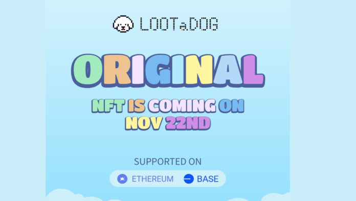 先日情報を公開した「ORIGINAL DOG NFT」について、すでに「GENESIS DOG NFT」ホルダーの皆様に対し、エアドロップを実施いたしますのメイン画像