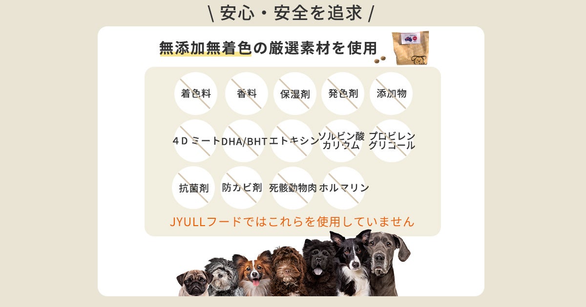 【オーストラリア発 無添加ドッグフード】＼ただのごはんじゃない！／愛犬の元気なからだ作りに『JYULL FOOD(ジュールフード)』が発売！放牧育ちの羊肉をたっぷり詰め込んだドッグフードをお届けしますのサブ画像3