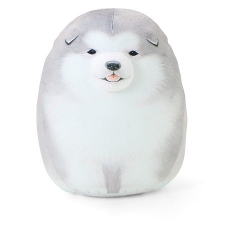 もふもふかわいい“あの犬”といっしょに暮らせる「まんまるころころ アラスカンマラミュートの子犬 実物大クッション」がフェリシモ「YOU+MORE!」から誕生のサブ画像3