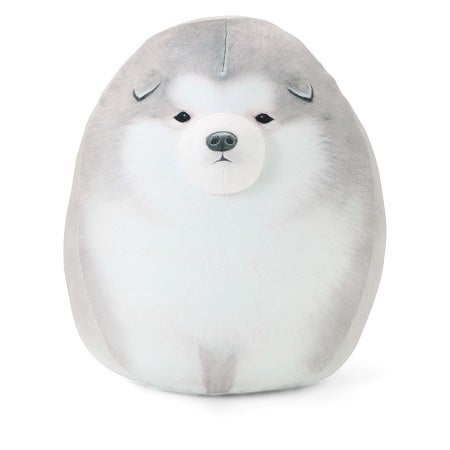 もふもふかわいい“あの犬”といっしょに暮らせる「まんまるころころ アラスカンマラミュートの子犬 実物大クッション」がフェリシモ「YOU+MORE!」から誕生のサブ画像5