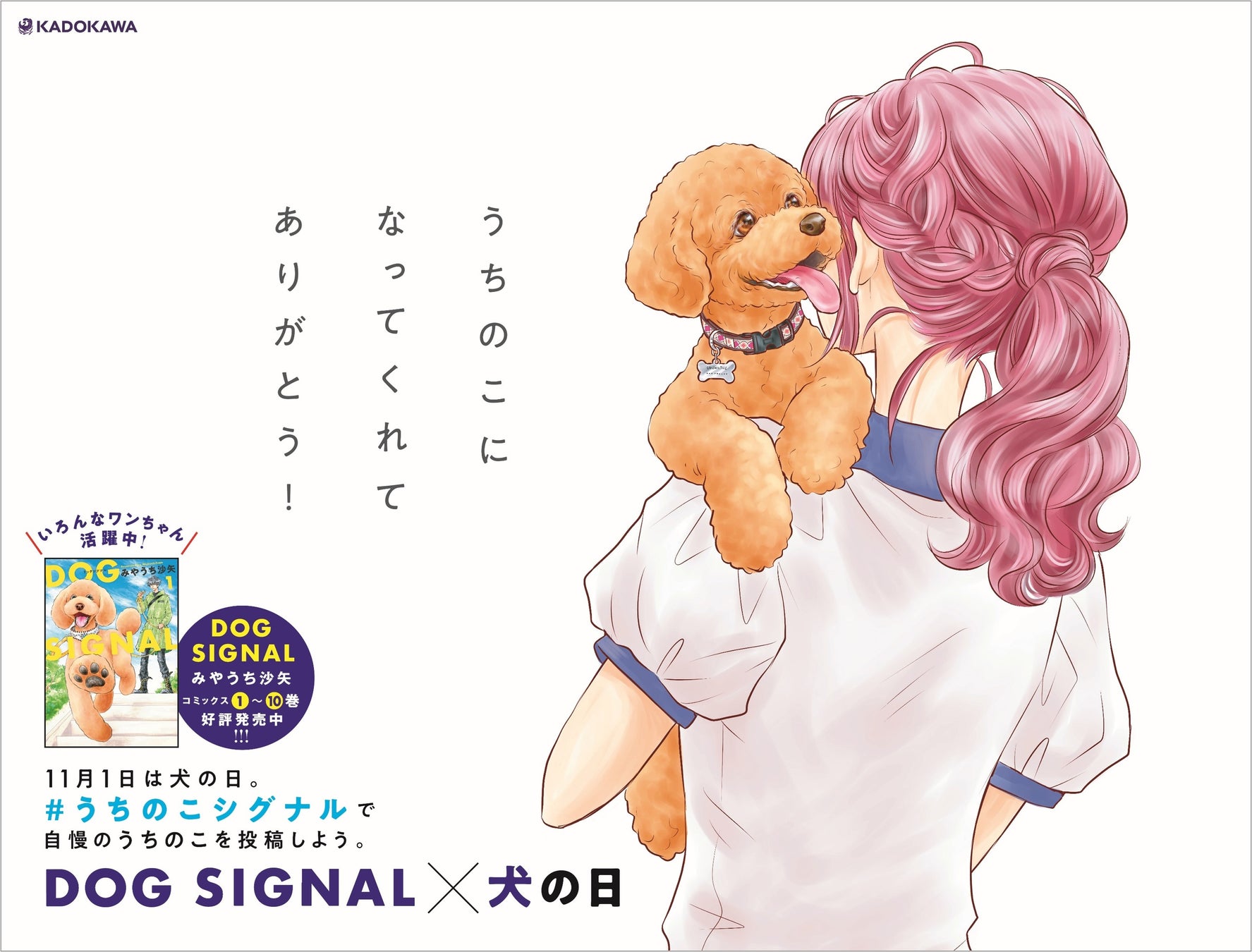 11月1日は犬の日！DOG SIGNAL×犬の日「うちのこ」との時間を大切にのサブ画像4