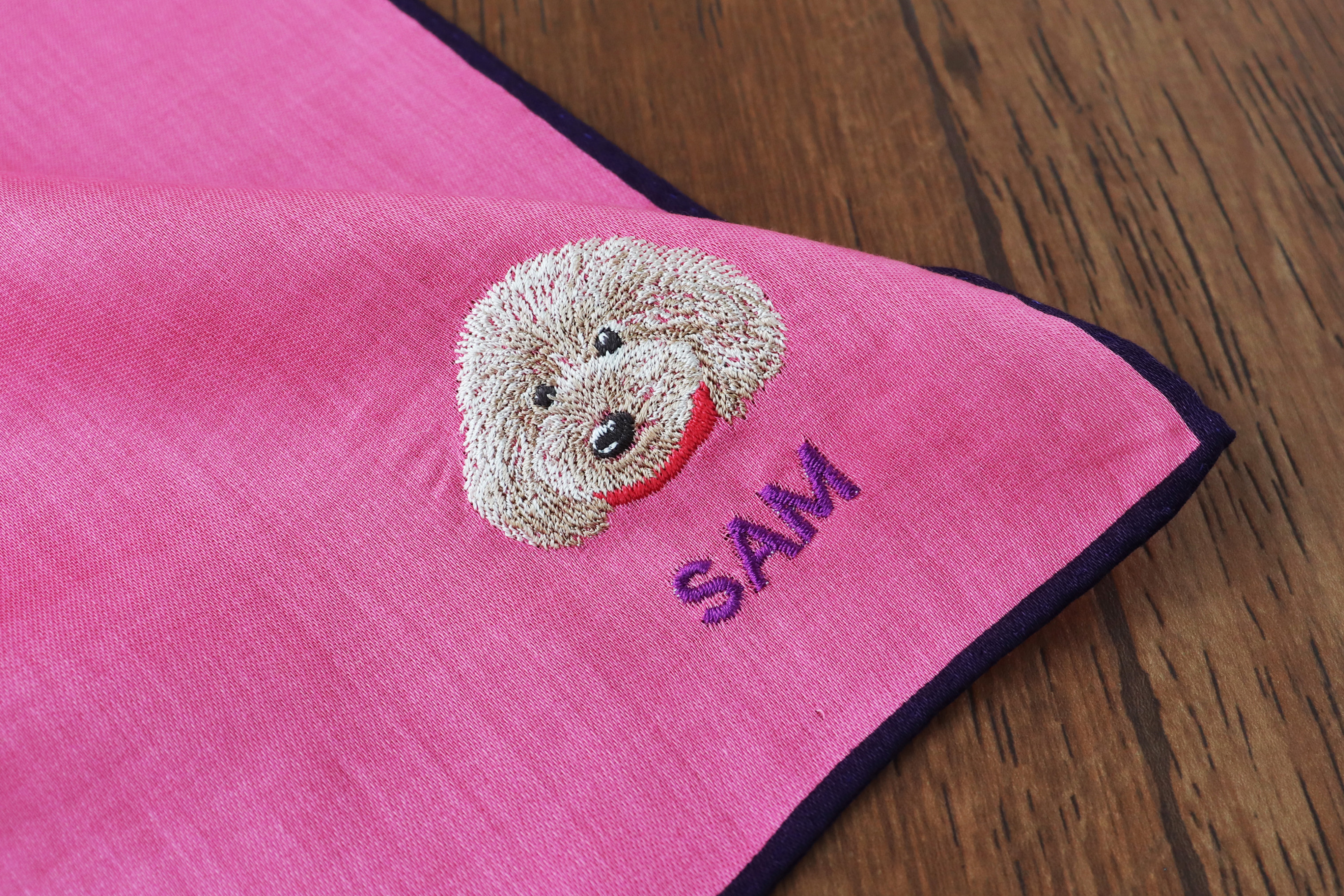【CLASSICS the Small Luxury】先着15名様限定！犬の日を記念して、愛犬のオリジナルハンカチが作れる「オーダーメイドペット刺繍ハンカチ」イベントを開催！のサブ画像3