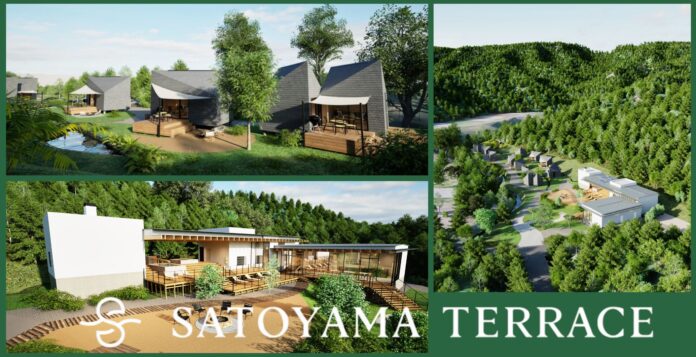 【SATOYAMA TERRACE】千葉・富津の里山を再生、グランピング＆サウナ施設OPENに向けてクラウドファンディング開始のメイン画像