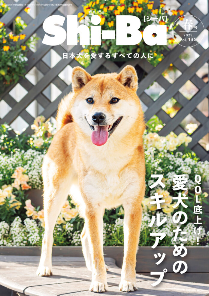 愛犬のQOLを上げる鍵！ “飼い主スキル”を高めるメソッドを特集した『Shi-Ba【シーバ】』最新号Vol.135が2月28日（金）発売のメイン画像
